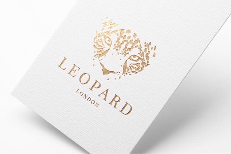 Luxury Stationery - Foil stamping process for handwritten notes